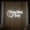 To The Moon & Back V2 Neon Sign