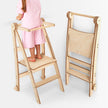 Toddler Tower : Tabouret d'appoint pliable pour tout-petits - Beige
