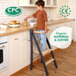 Toddler Tower : Tabouret d'appoint pliable pour tout-petits - Beige