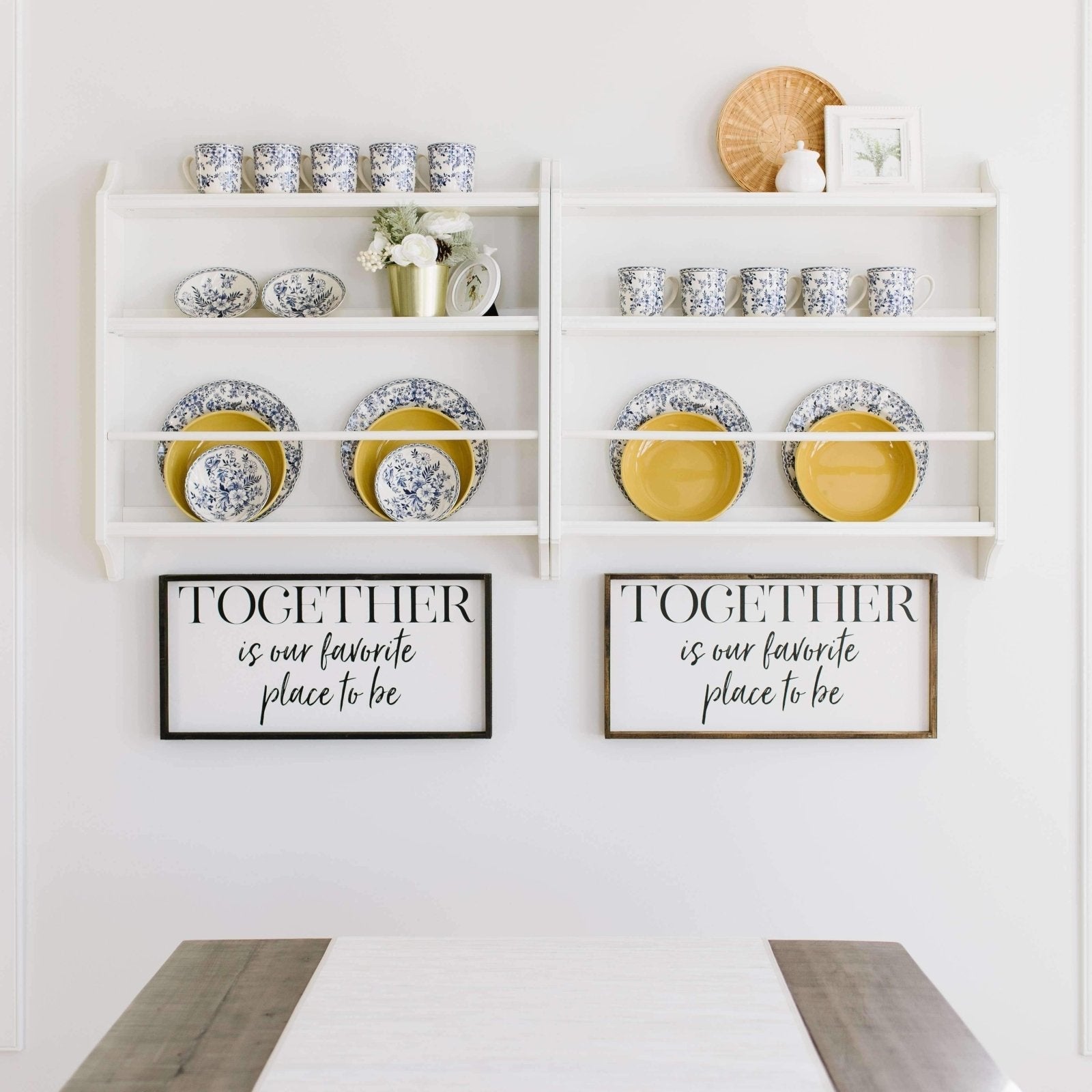 Together Is Our Favorite Place To Be Wood Sign