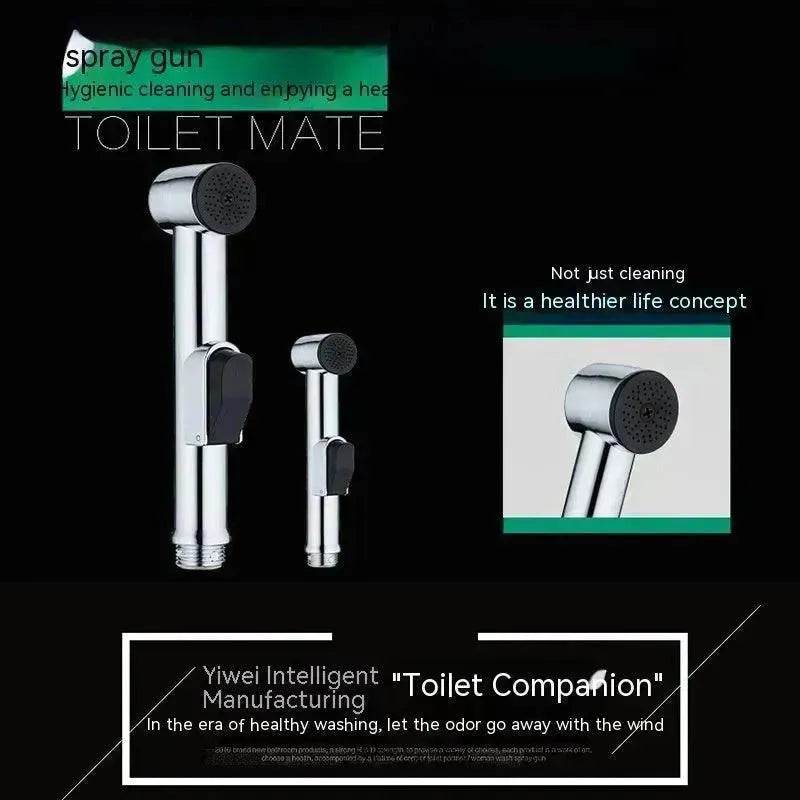 Toilet Spray Cleaner Plastic Electroplating Health Faucet Toilet Spray Gun
