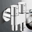 Toilet Spray Cleaner Toilet Booster Spray Gun Double Control Angle Valve Brass Faucet