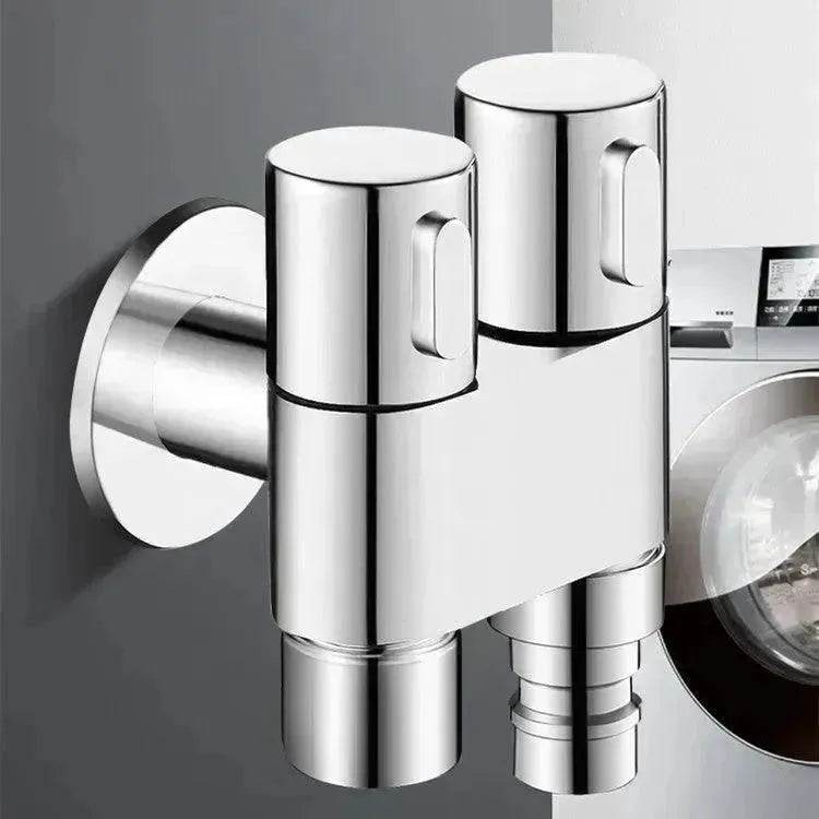 Toilet Spray Cleaner Toilet Booster Spray Gun Double Control Angle Valve Brass Faucet