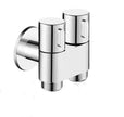 Toilet Spray Cleaner Toilet Booster Spray Gun Double Control Angle Valve Brass Faucet