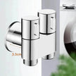Toilet Spray Cleaner Toilet Booster Spray Gun Double Control Angle Valve Brass Faucet