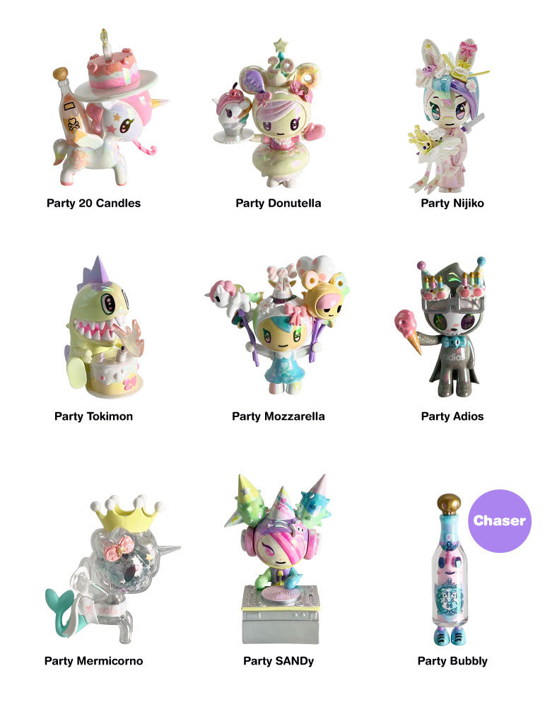 Boîte aveugle tokidoki 20e anniversaire par tokidoki