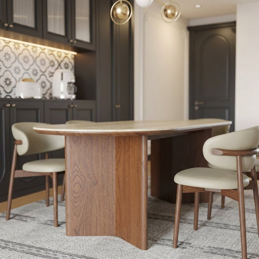 Tokyo Oval Dining Table and Chair Set