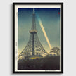 Tokyo Tower Giclee Print: Shiro Kasamatsu Japanese Woodblock Art