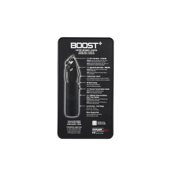 Tondeuse métallique au Lithium BOOST+