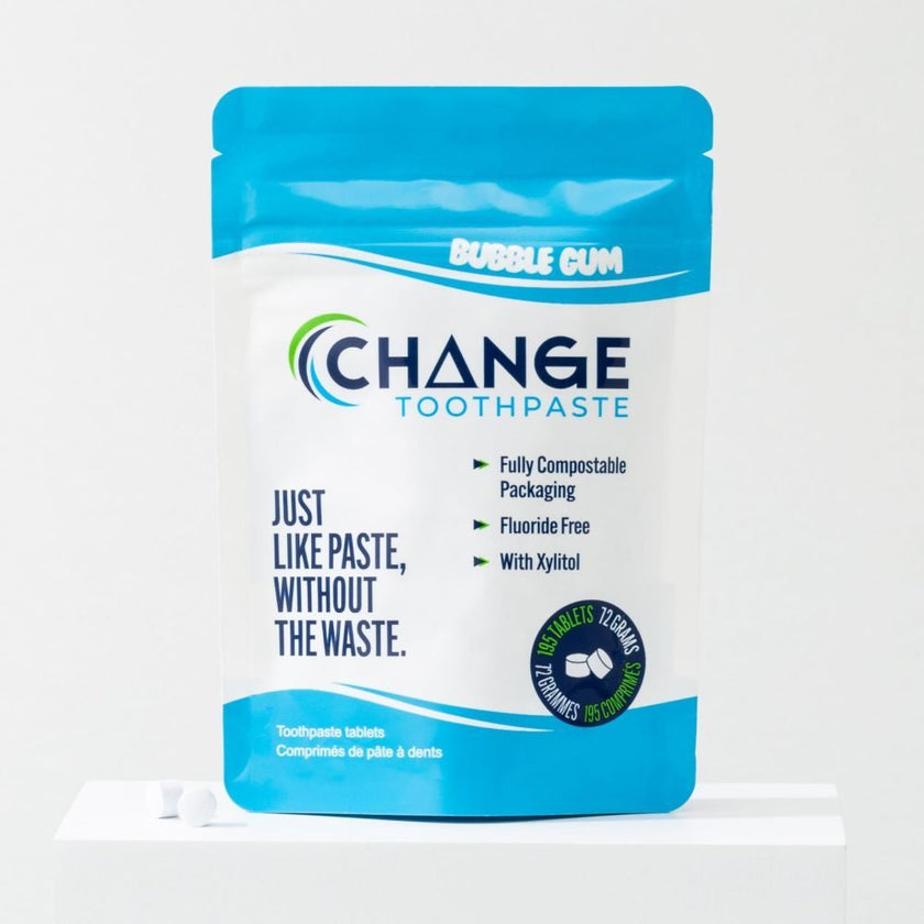 Toothpaste Tablets - Bubble Gum - Fluoride Free