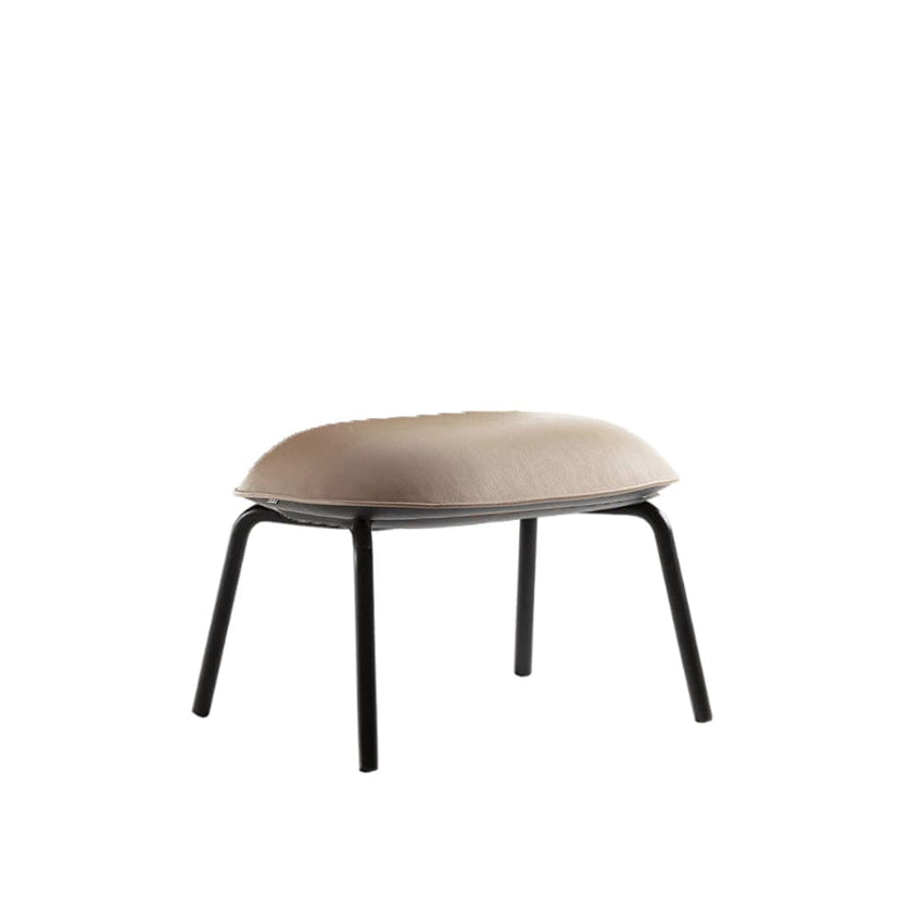 Tasca Lounge Chair & Ottoman<br> Eco Leather Fabric<br> Indoor Use