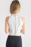 Halter Shiny Top