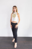 Halter Shiny Top