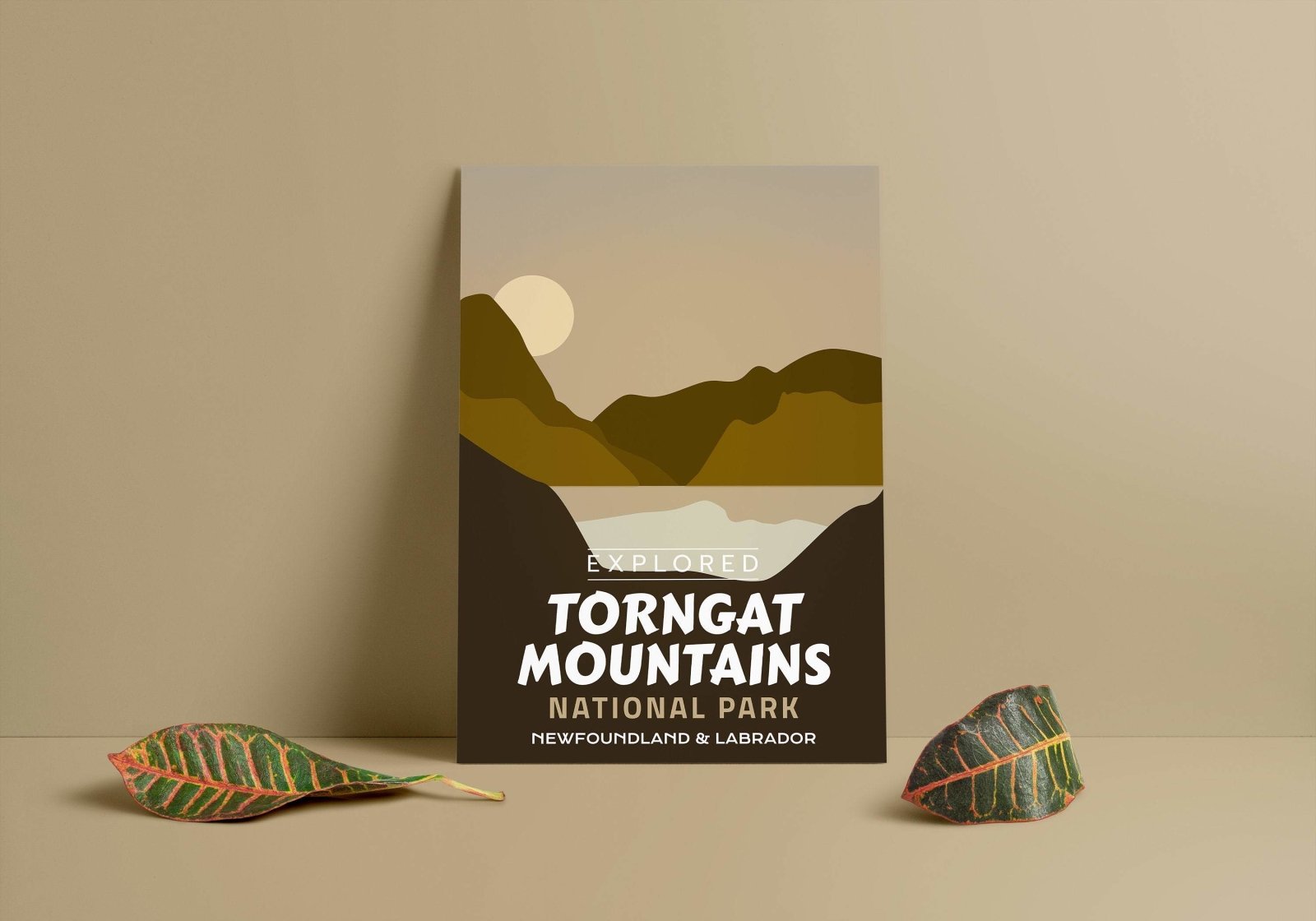 Torngat Mountains National Park 'Explored' Poster, Canada Parks