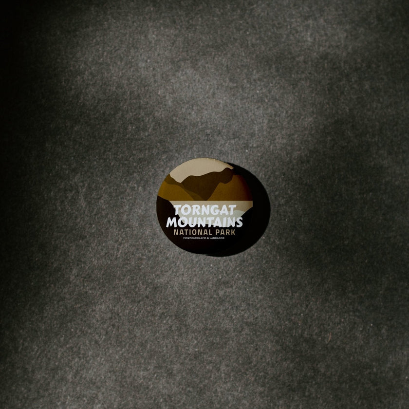 Torngat Mountains National Park of Canada Pinback Button, Canada Parks