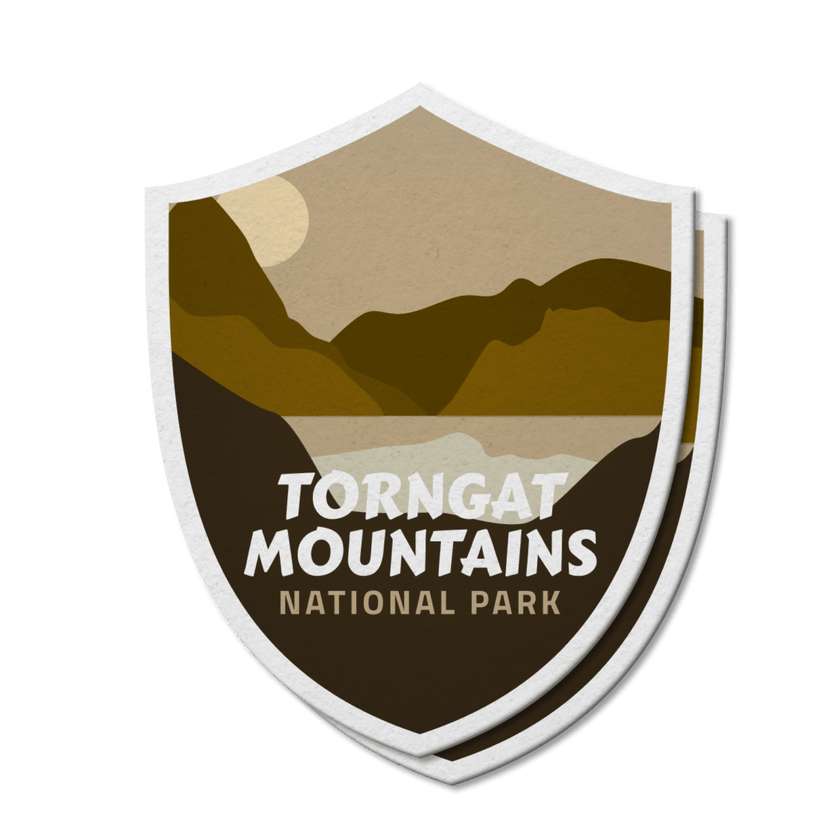 Torngat Mountains National Park of Canada Waterproof Vinyl Sticker, Canada Parks