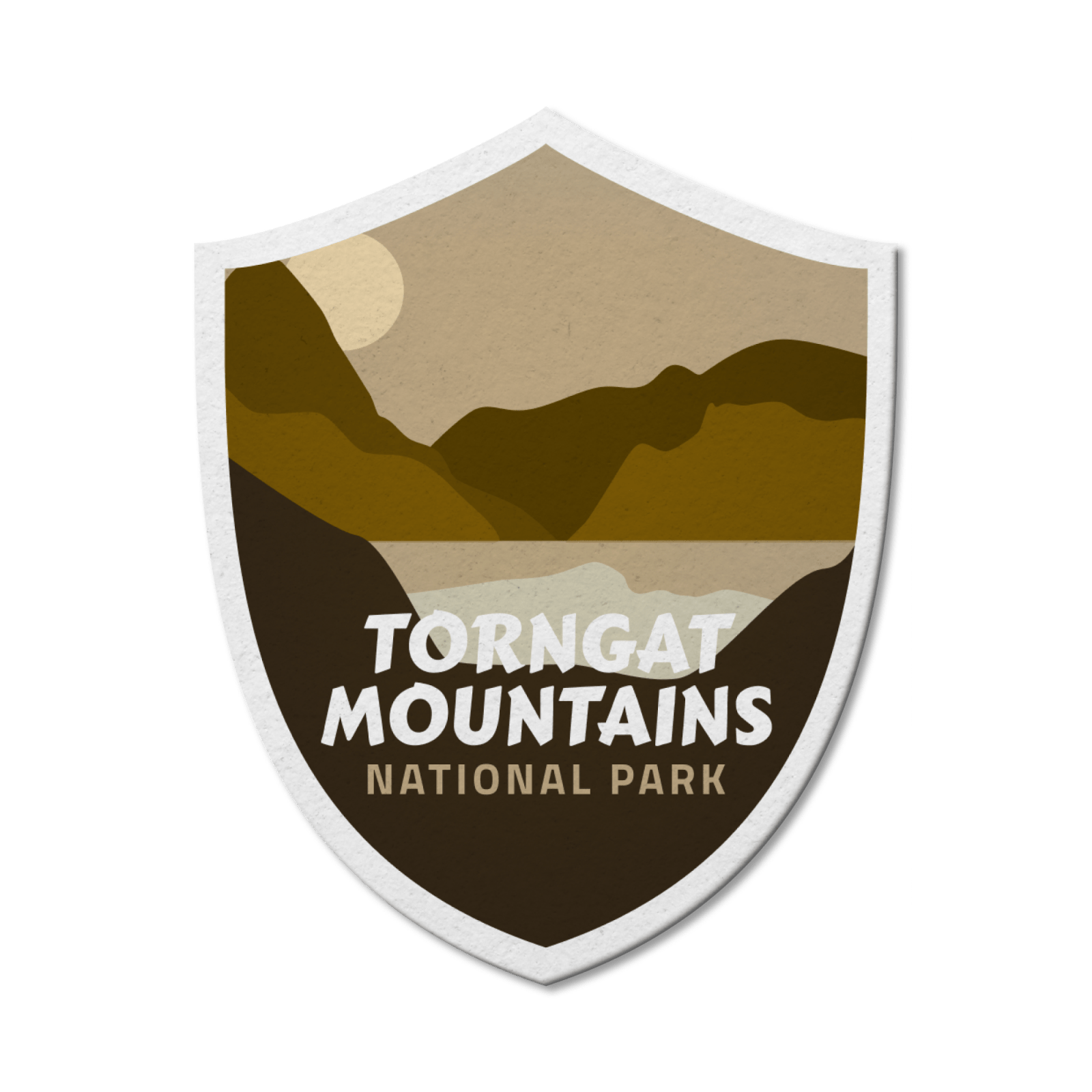 Torngat Mountains National Park of Canada Waterproof Vinyl Sticker, Canada Parks
