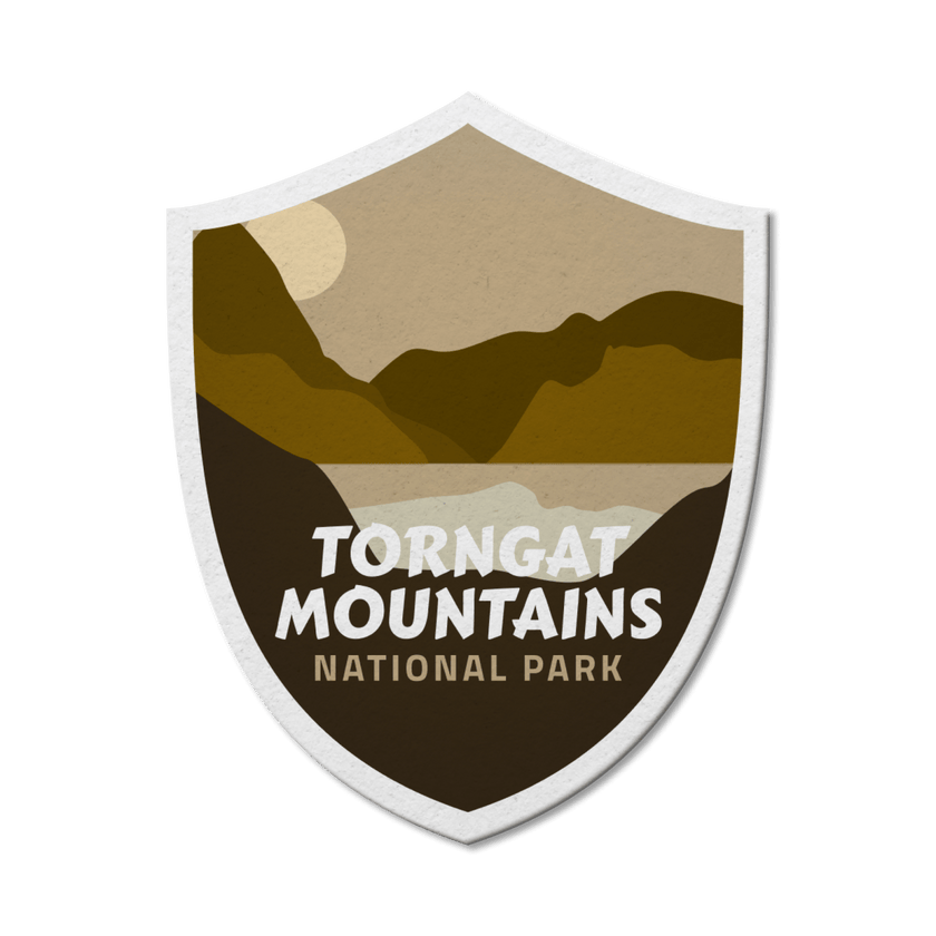 Torngat Mountains National Park of Canada Waterproof Vinyl Sticker, Canada Parks
