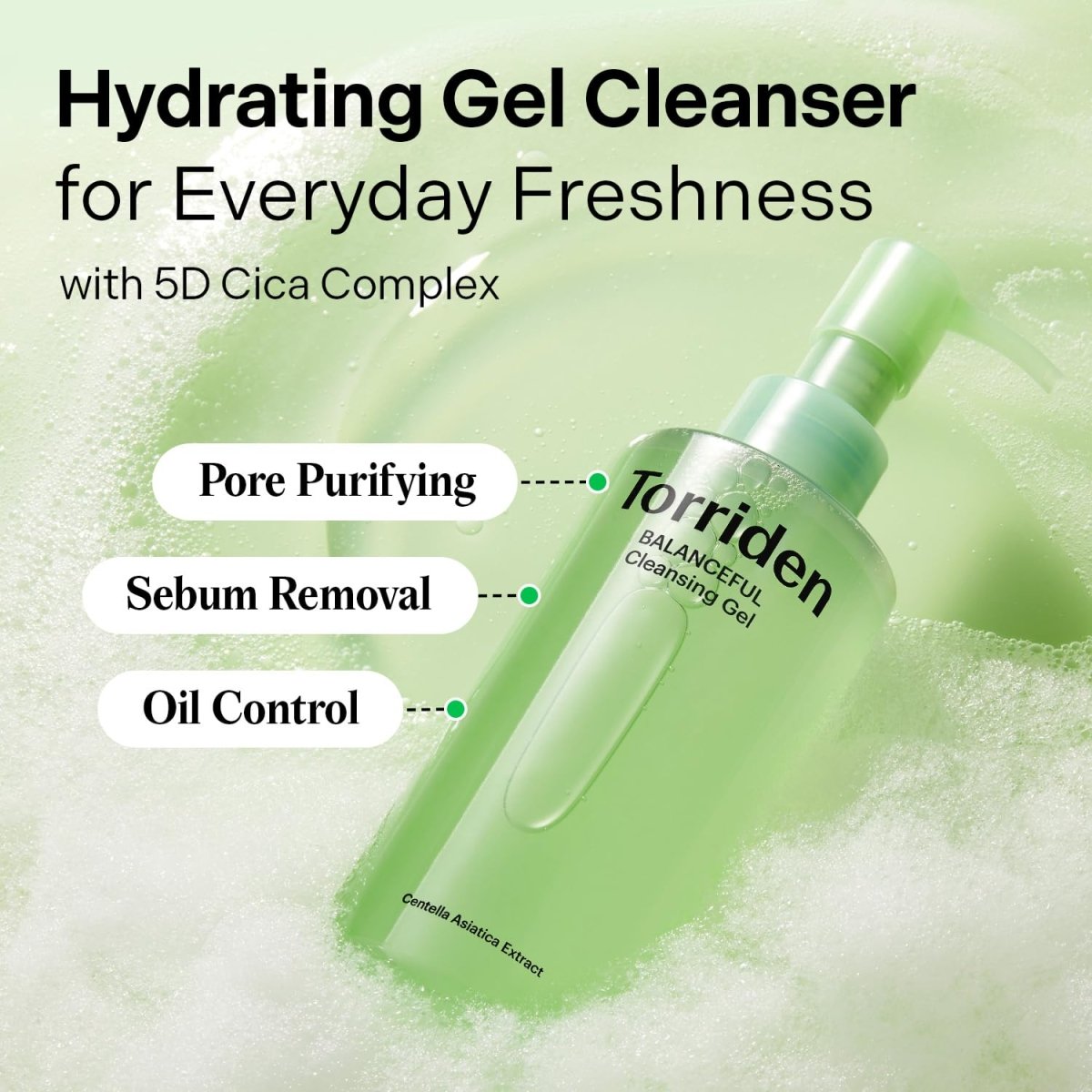 Torriden Balanceful Cica Cleansing Gel 200ml
