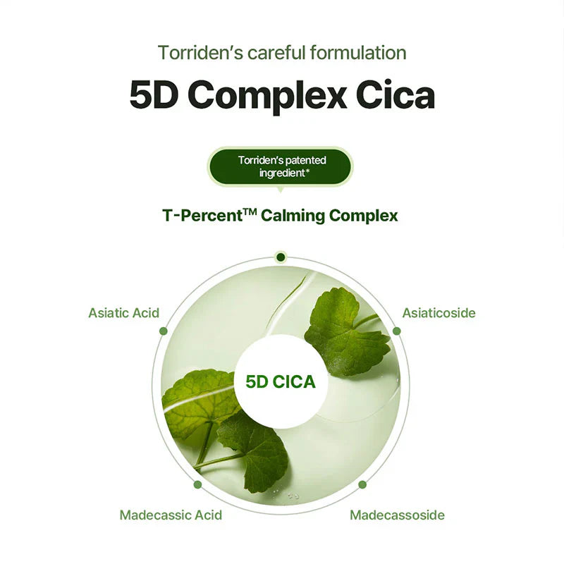 Torriden Balanceful Cica Mask 25ml - 1 BOX / 10 PCS