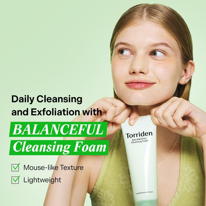 Torriden Balanceful Cica Pore Cleansing Foam 150ml