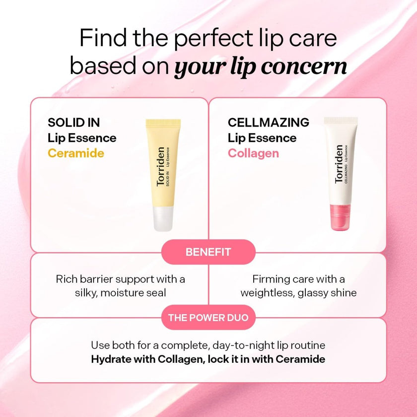 Torriden Cellmazing Collagen Volume Lip Essence 11ml