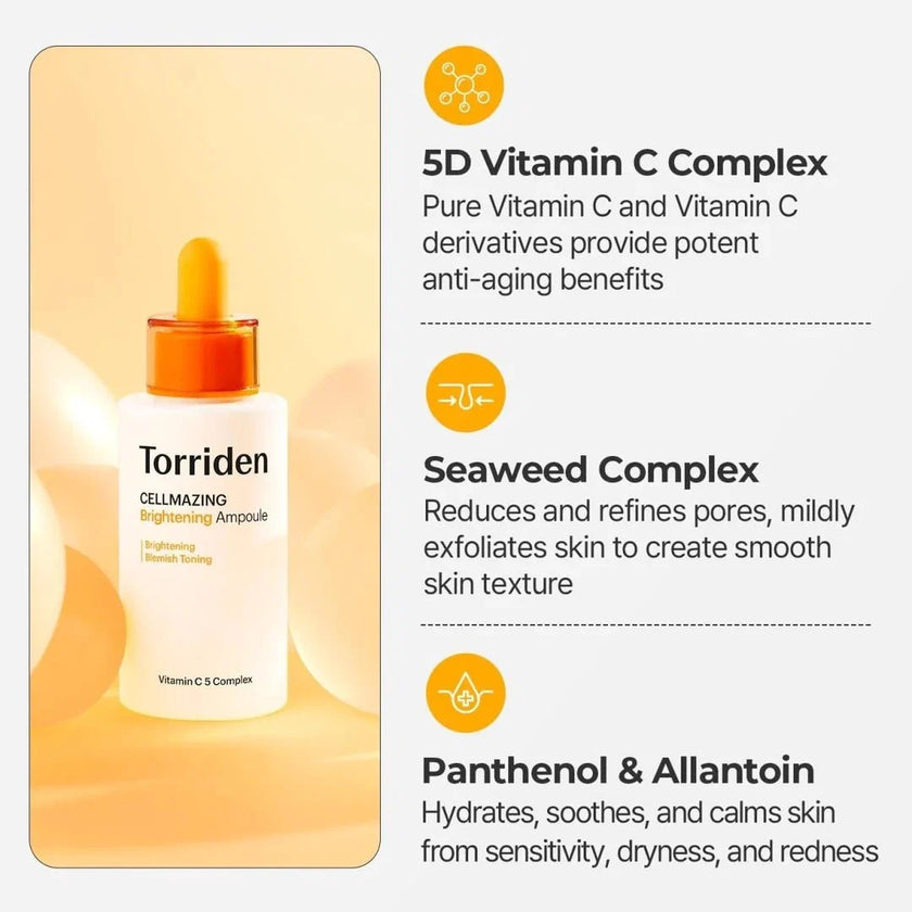 Torriden Cellmazing Vita C Brightening Ampoule 30ml