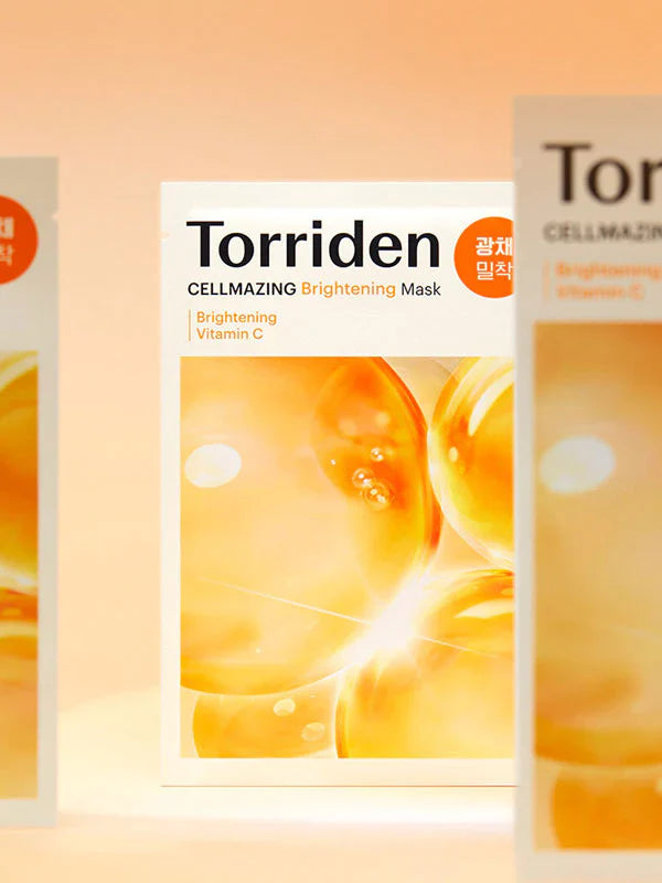 Torriden Cellmazing Vita C Brightening Mask - 1 BOX / 10 PCS