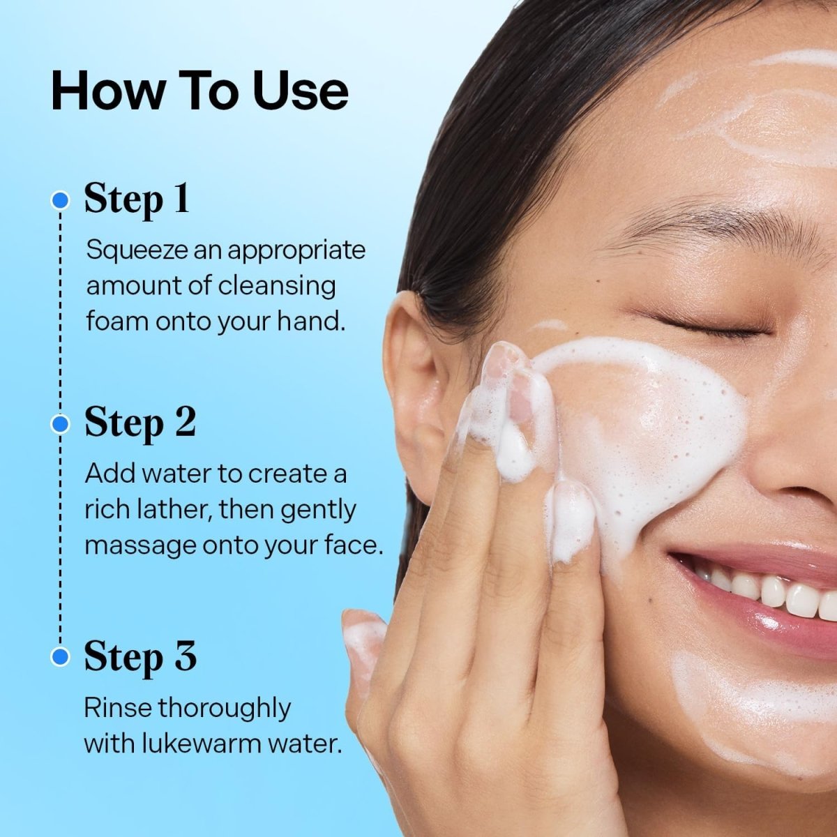 Torriden Dive-In Low Molecular Hyaluronic Acid Cleansing Foam 150ml
