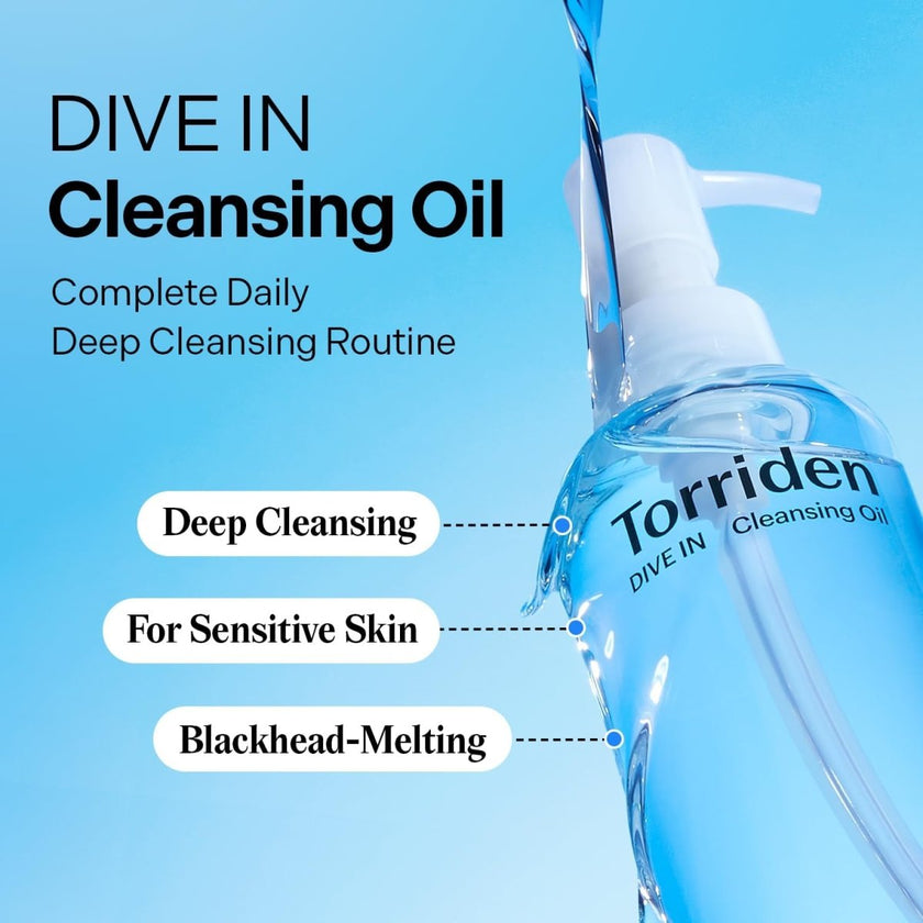 Torriden Dive-In Low Molecular Hyaluronic Acid Cleansing Oil 200ml