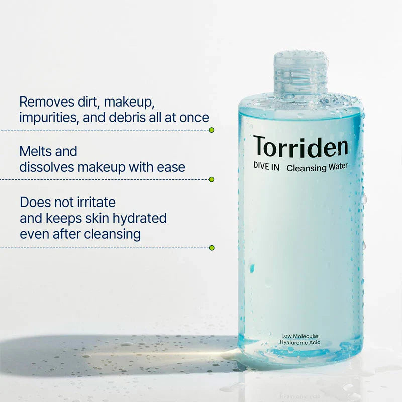 Torriden Dive-In Low Molecular Hyaluronic Acid Cleansing Water 400ml