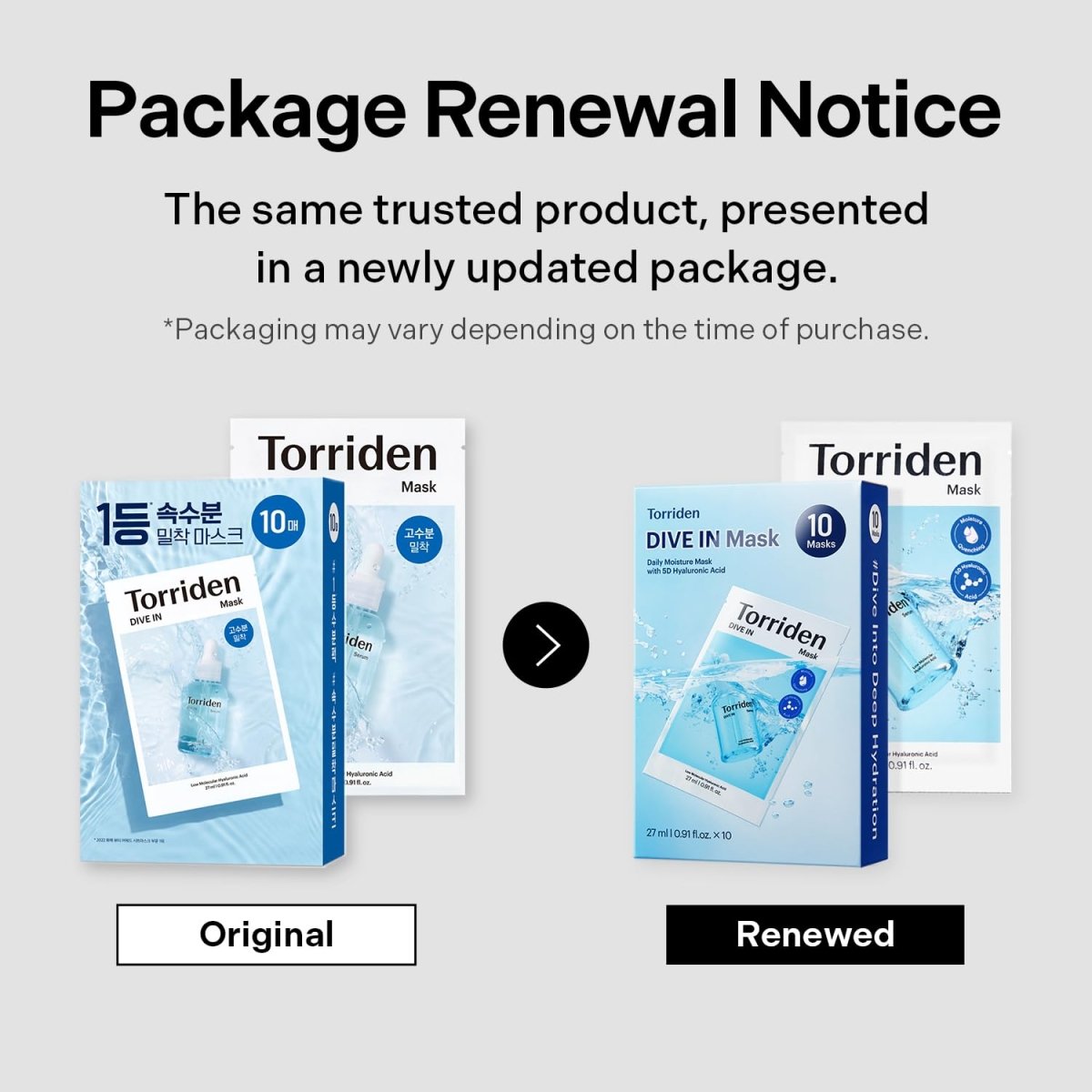 Torriden Dive-In Low Molecular Hyaluronic Acid Mask Pack