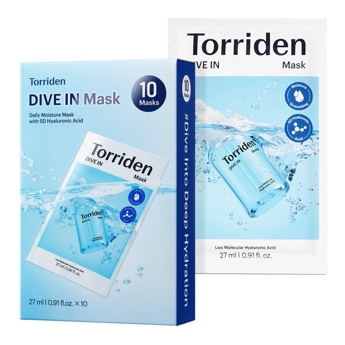 Torriden Dive-In Low Molecular Hyaluronic Acid Mask Pack