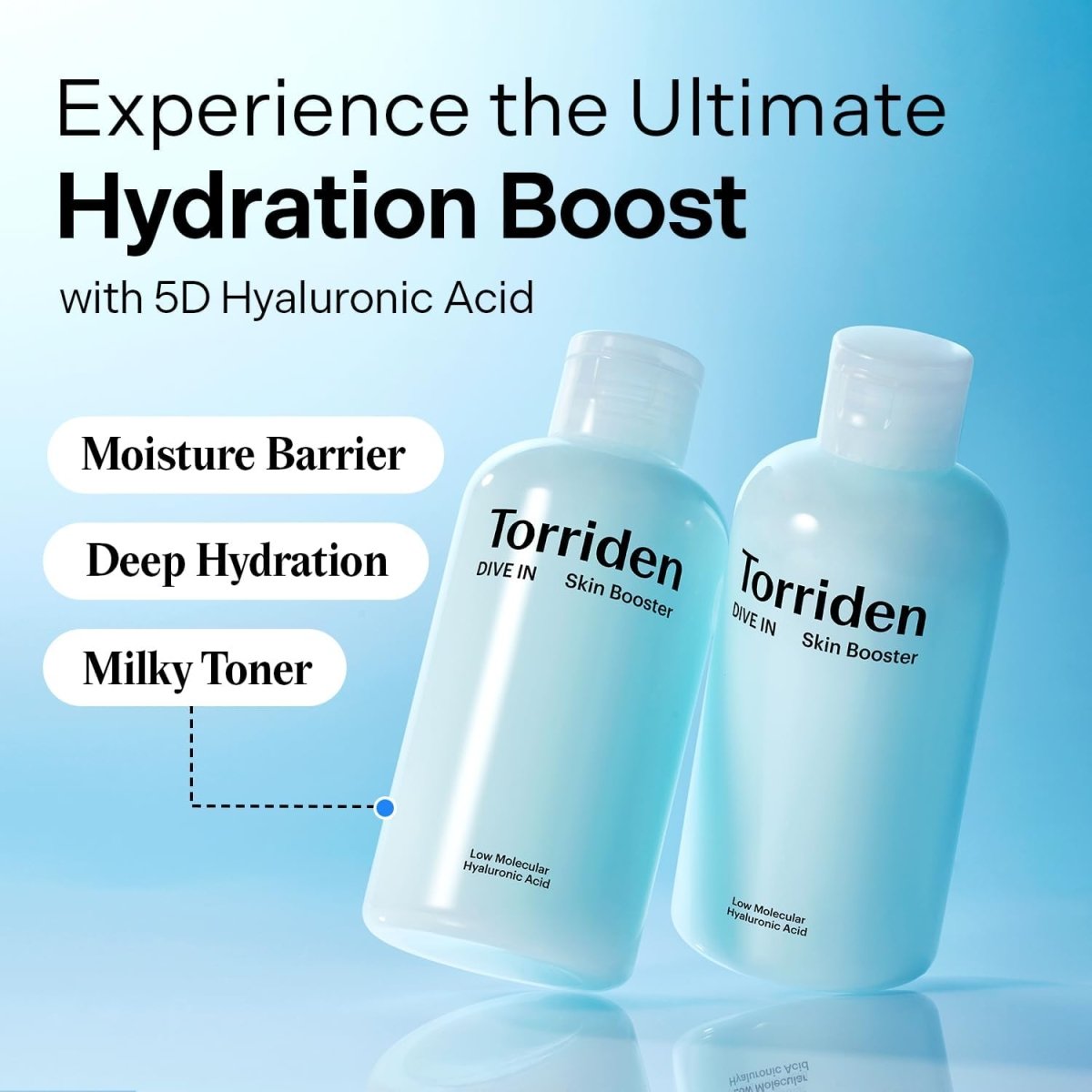 Torriden Dive-In Low Molecular Hyaluronic Acid Skin Booster 200ml