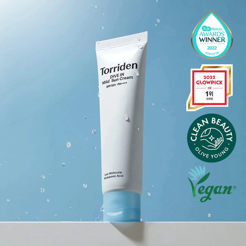 Torriden Dive-In Mild Sun Cream SPF50+ PA++++ 60ml