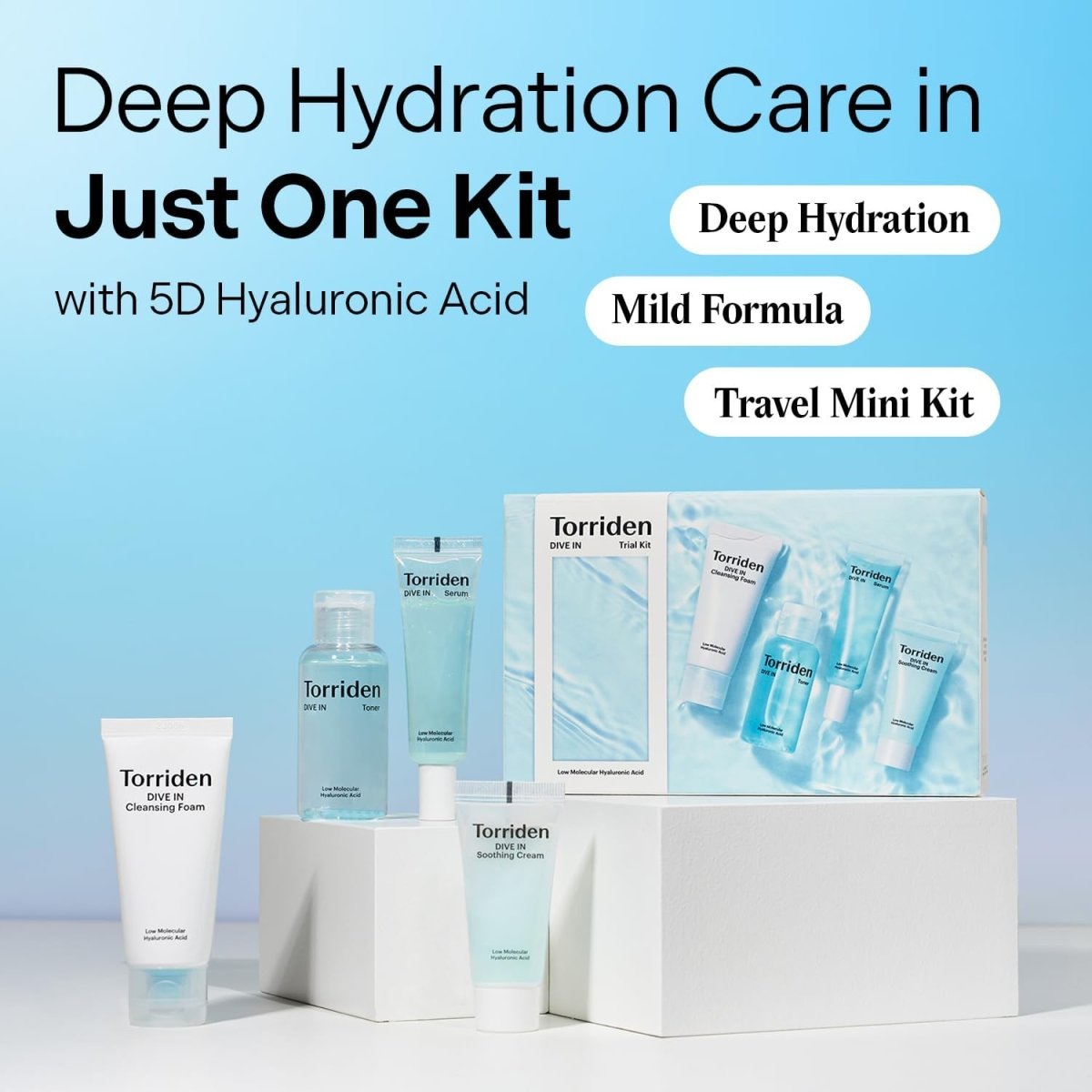 Torriden Dive-In Trial Kit For Dry Skin