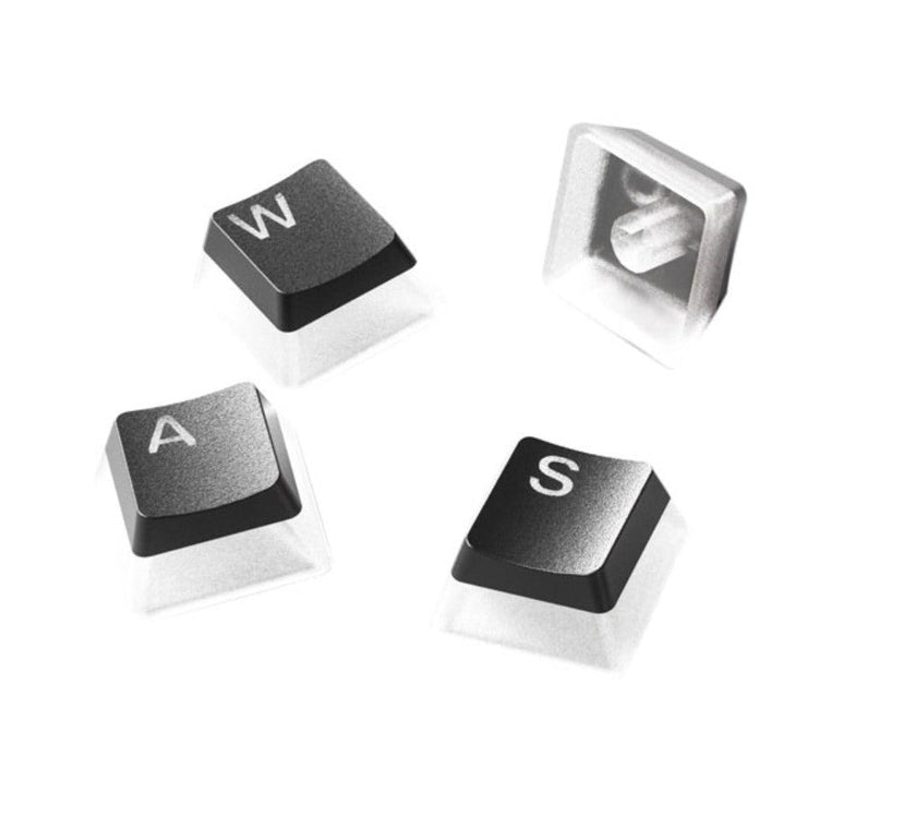 Ensemble de touches mécaniques à tige PrismCaps MX de SteelSeries - Noir