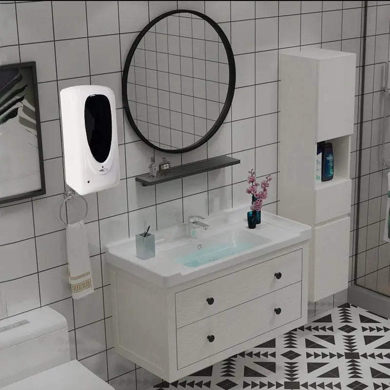 Touchless Hand Sanitizer Dispenser (Gel and Liquid Sanitizer Compatible)