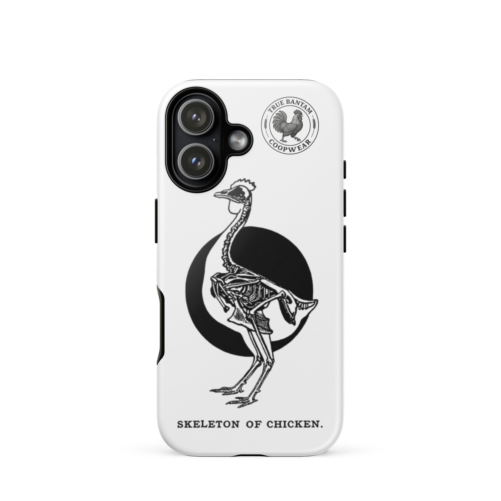 Chicken Skeleton Retro Tough Case for iPhone®