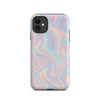 Tough Case for iPhone® Light Marble Effect