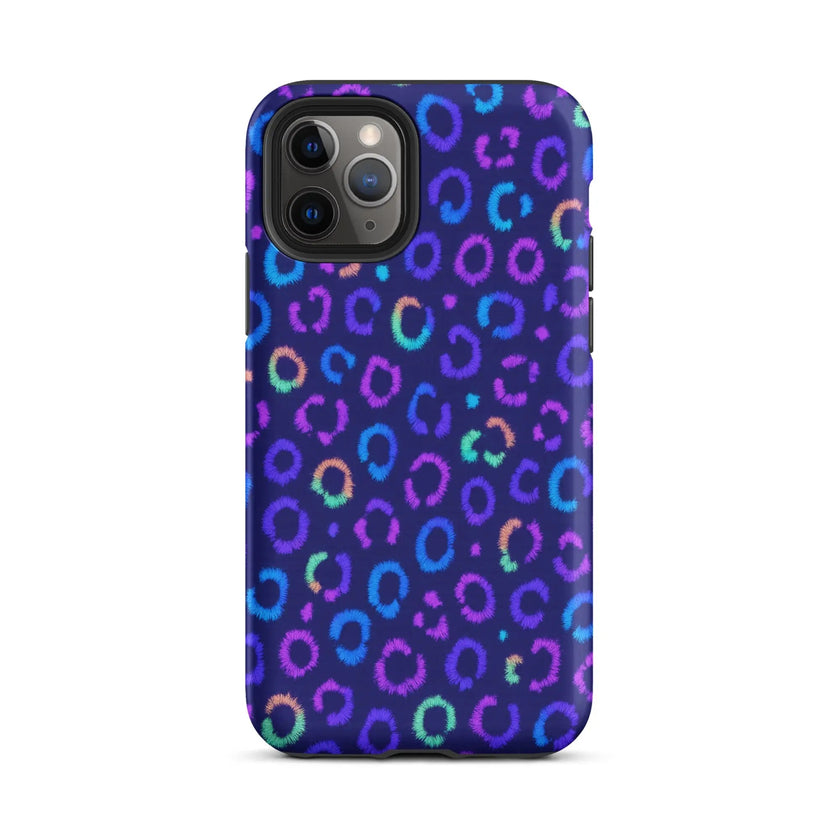 Tough Case for iPhone® Neon Leopard Print