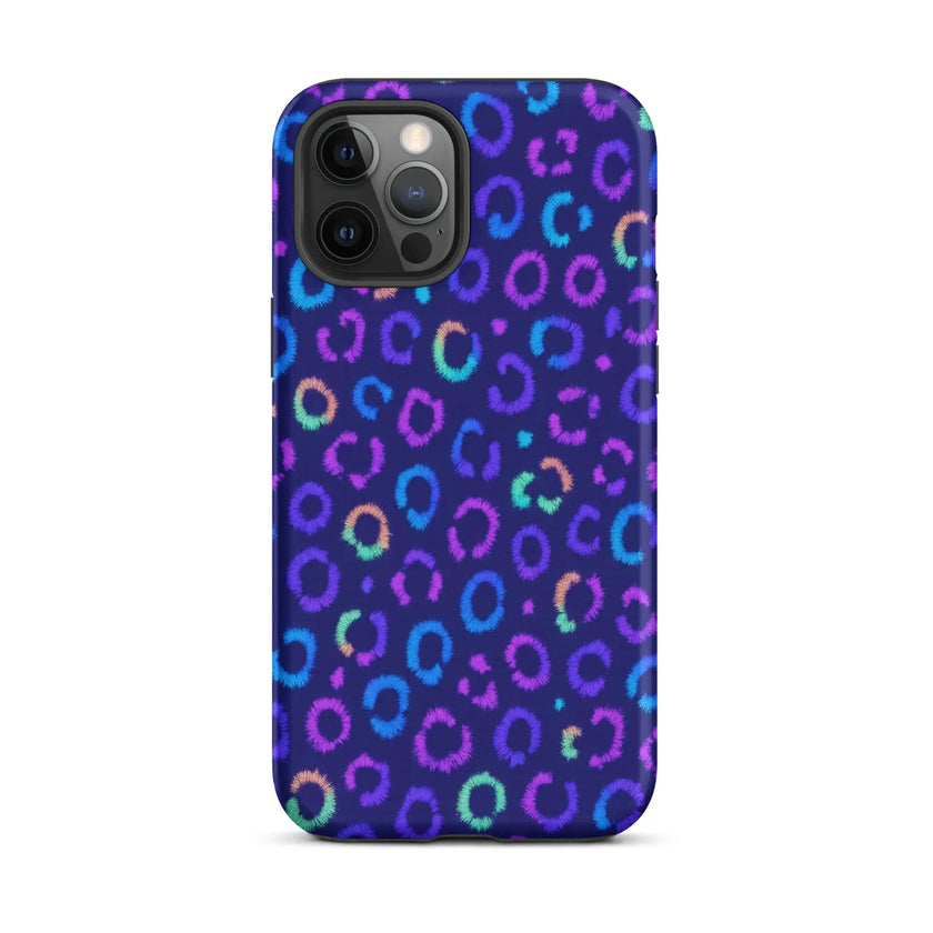Tough Case for iPhone® Neon Leopard Print
