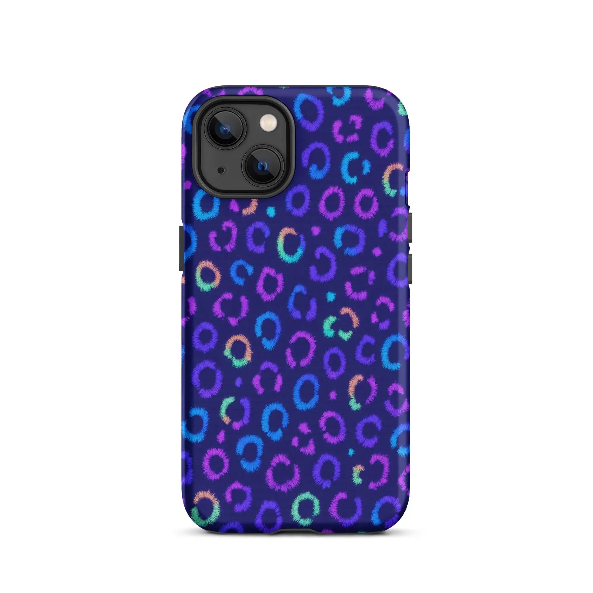 Tough Case for iPhone® Neon Leopard Print