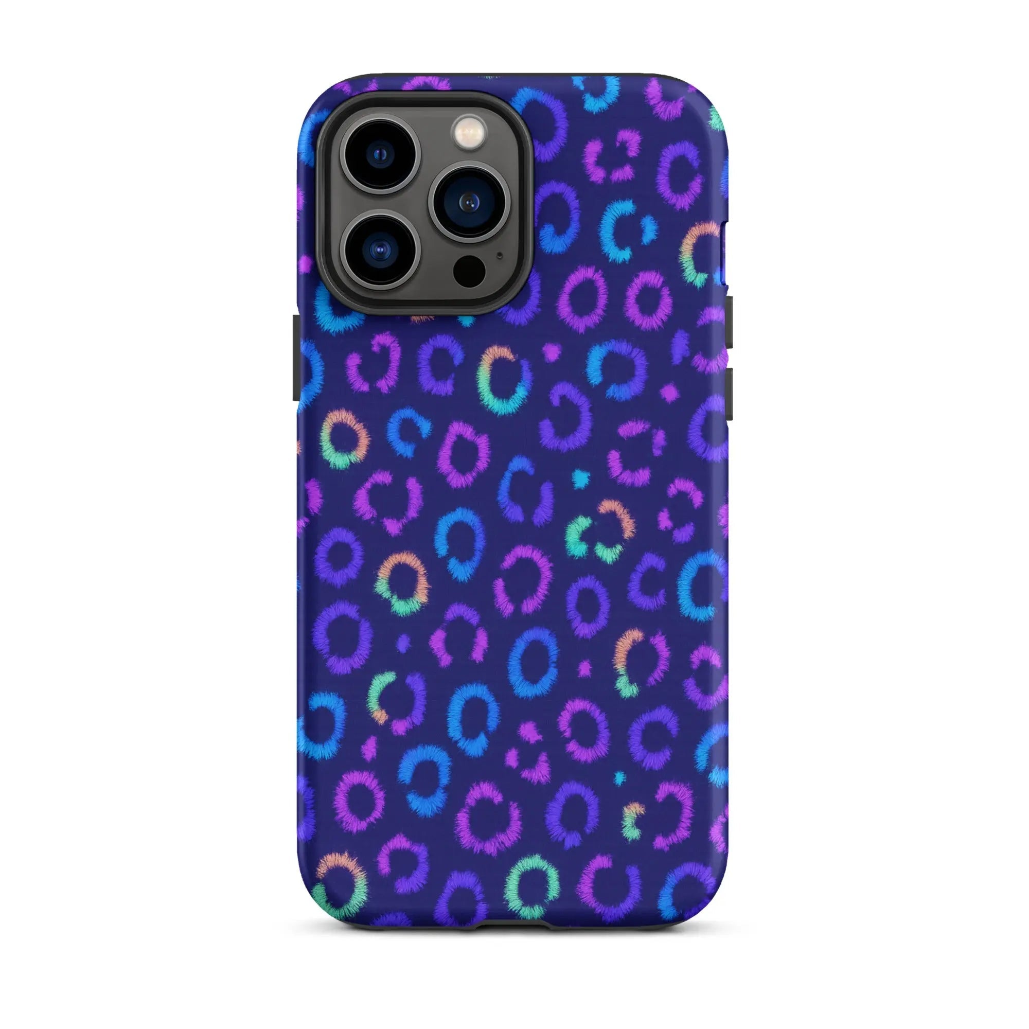 Tough Case for iPhone® Neon Leopard Print