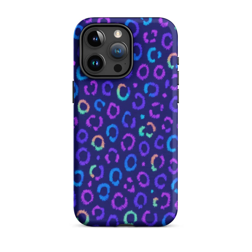 Tough Case for iPhone® Neon Leopard Print
