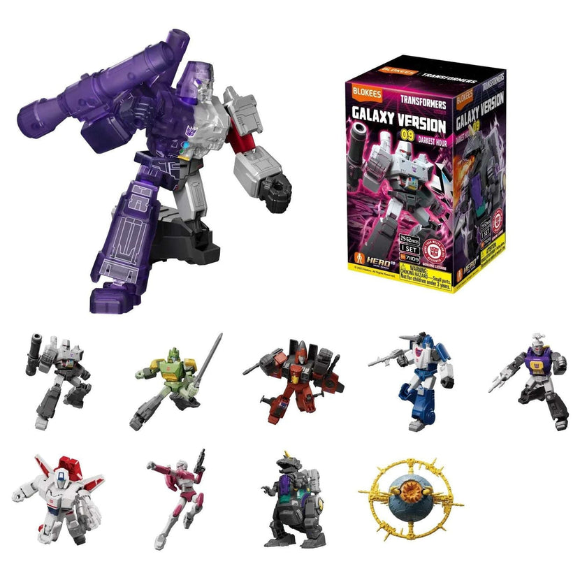 Transformers Galaxy Version 09 Darkest Hour Blokees Mini Model Kit