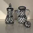 Palestinian Coffee Jug 17×17×26 cm – Handmade Ceramic Tea & Coffee Pot, Luxury Serving Jug (2 Colors)