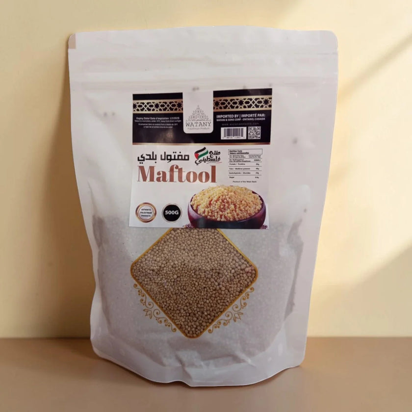 Maftool | Couscous palestinien roulé à la main