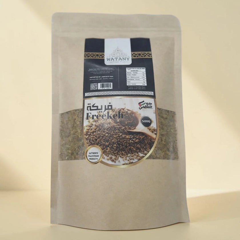 Freekeh Whole Grain 500g – Palestinian Roasted Green Wheat ( Freekeh grain )