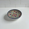 Palestinian Flower Ceramic Bowl – Big & Medium Sizes, Maqluba Bowl, Serving & Mixing Bowl